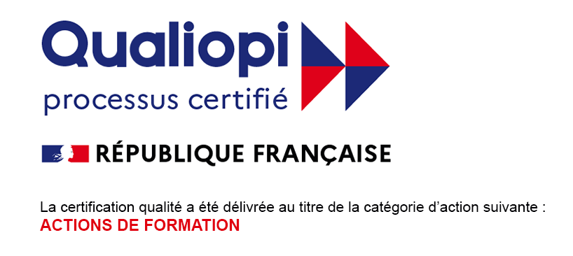 Certification Qualiopi pour nos formations !